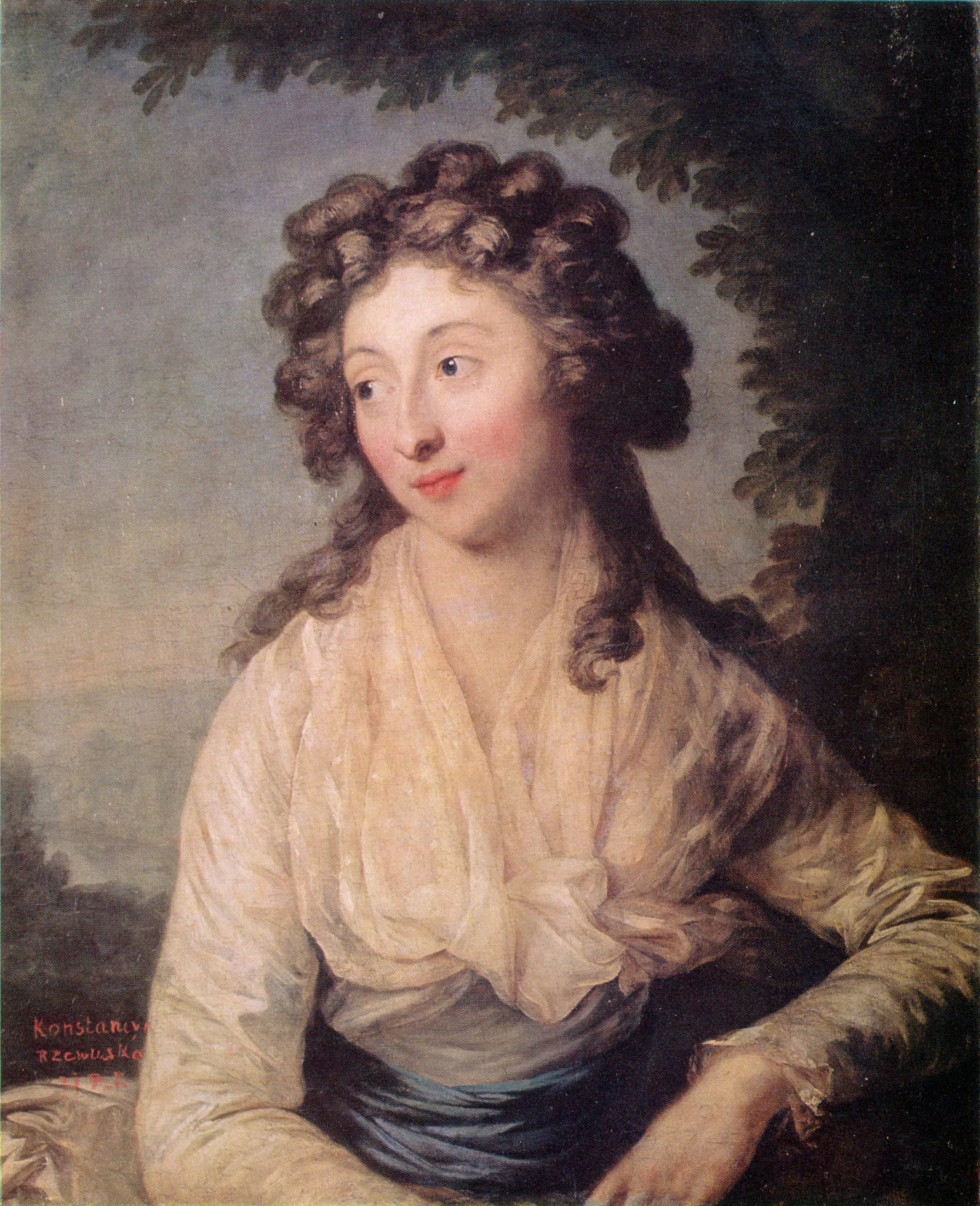 Portrait of Konstancja Małgorzata Lubomirska (1761–1840) – memorial page