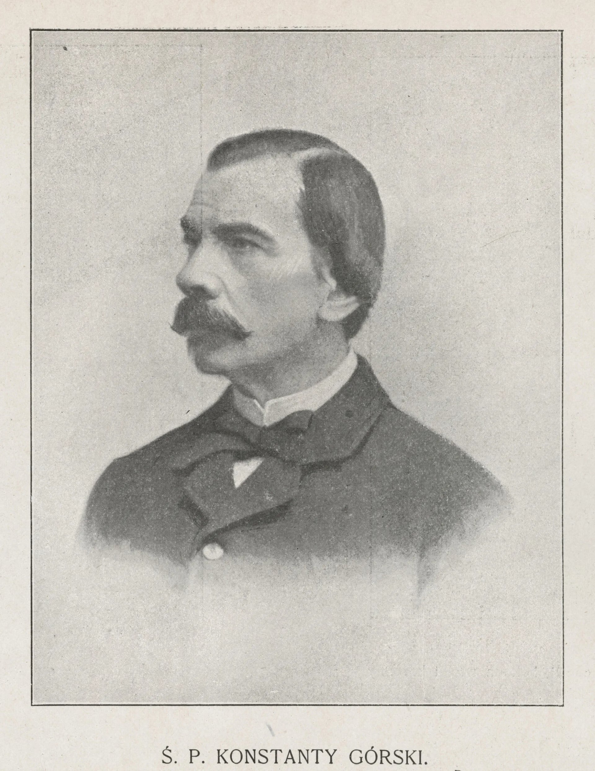 Portrait of Konstanty Górski (1827–1901) – memorial page