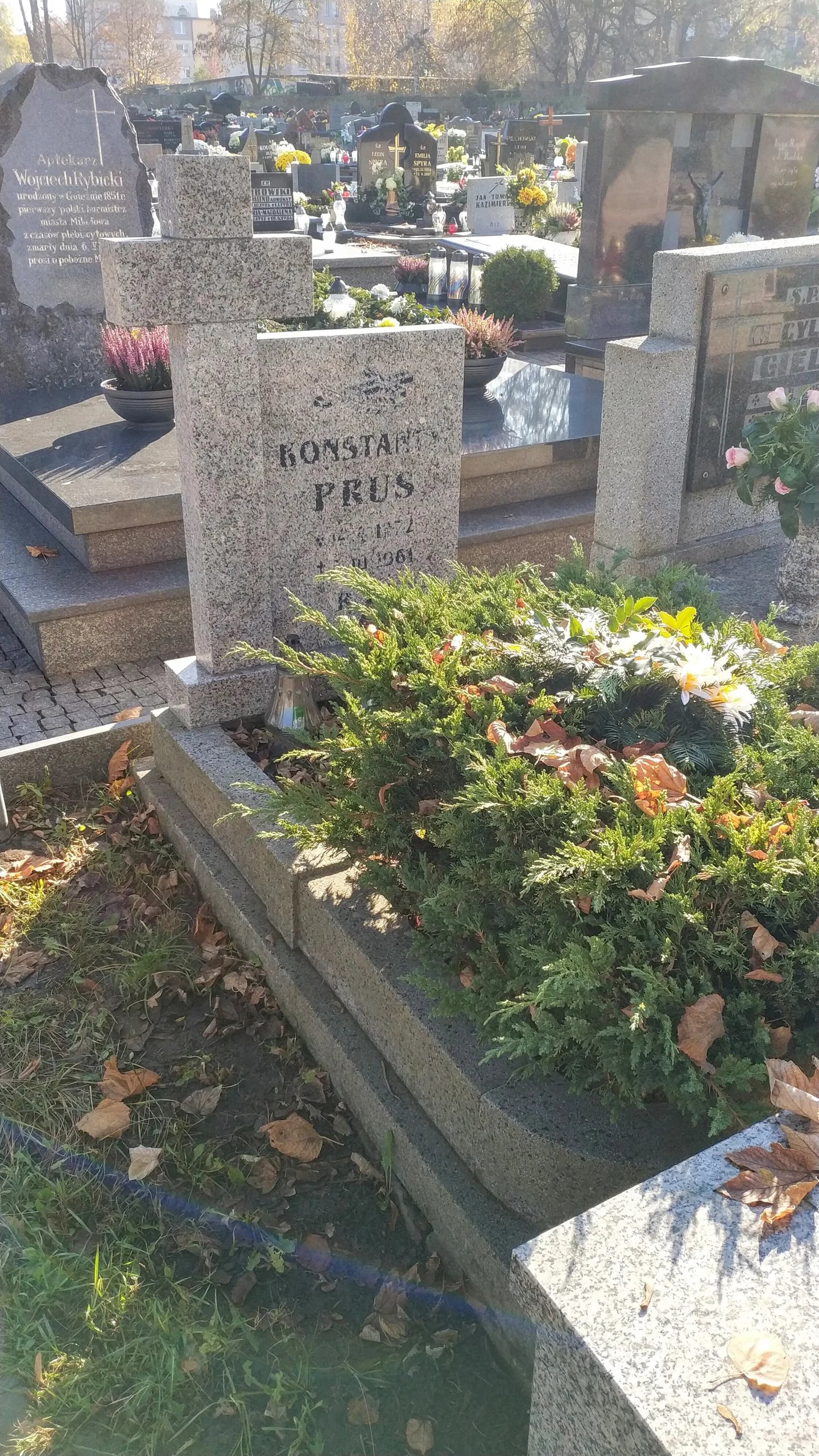 Portrait of Konstanty Prus (1872–1961) – memorial page