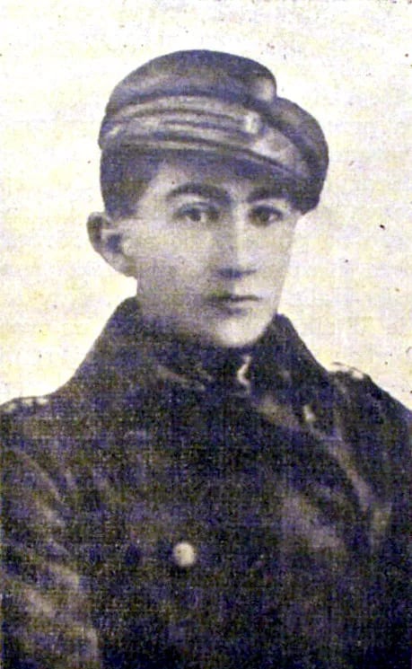 Porträt von Konstanty Zarugiewicz (1901–1920) – Gedenkseite