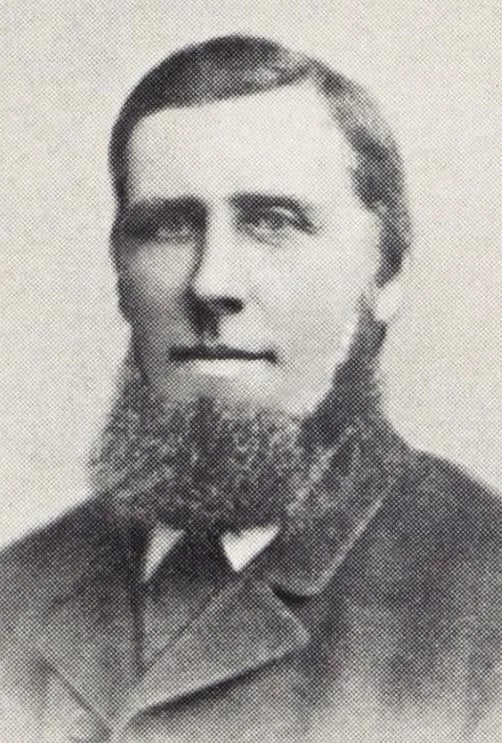 Porträt von Carl Pedersen Stenseth (1841–1925) – Gedenkseite