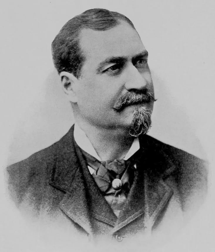 Porträt von Horatio N. May (1843–1898) – Gedenkseite