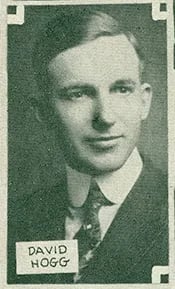 Portrait of David Hogg (1886–1973) – memorial page