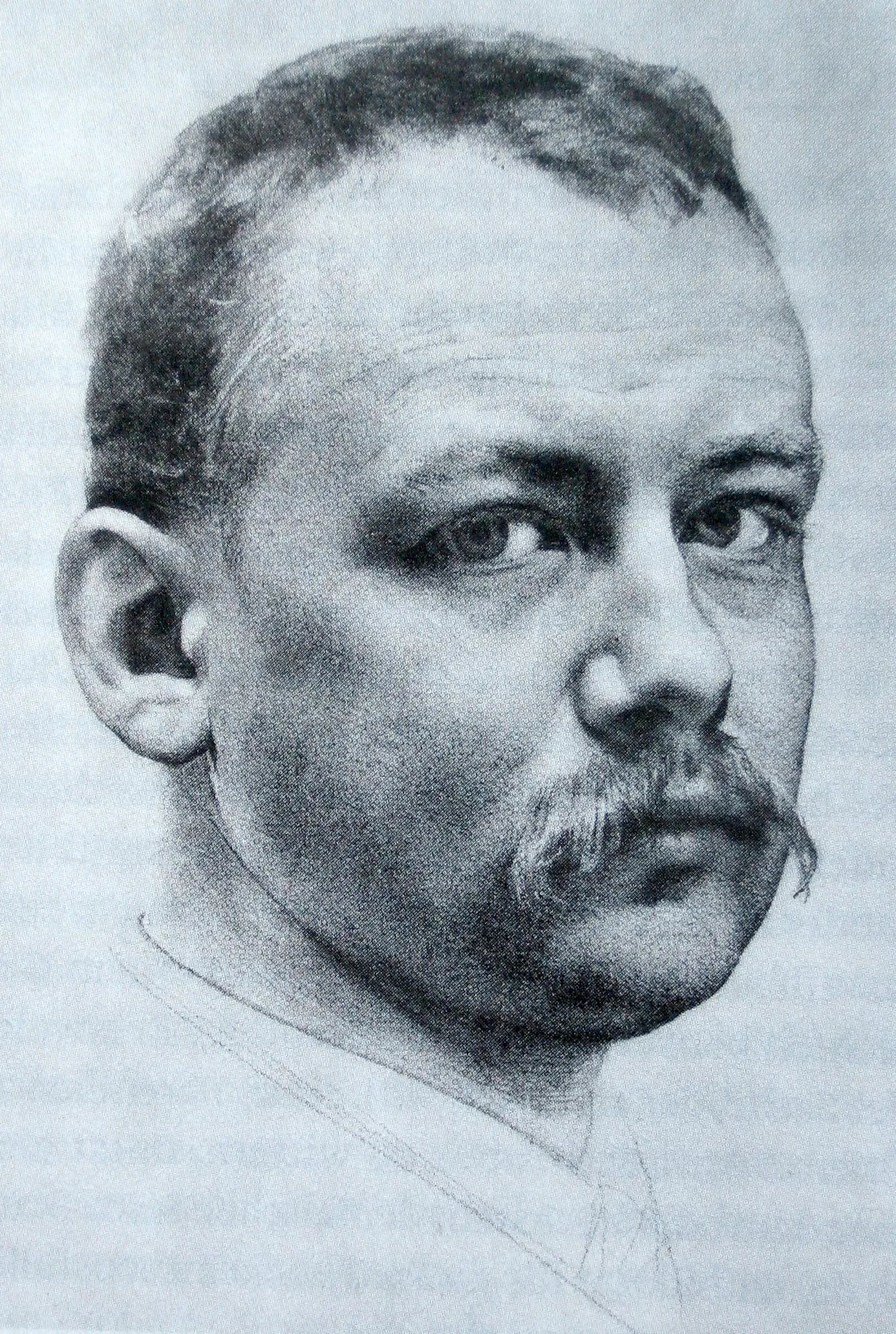 Porträt von Karl Stauffer-Bern (1857–1891) – Gedenkseite