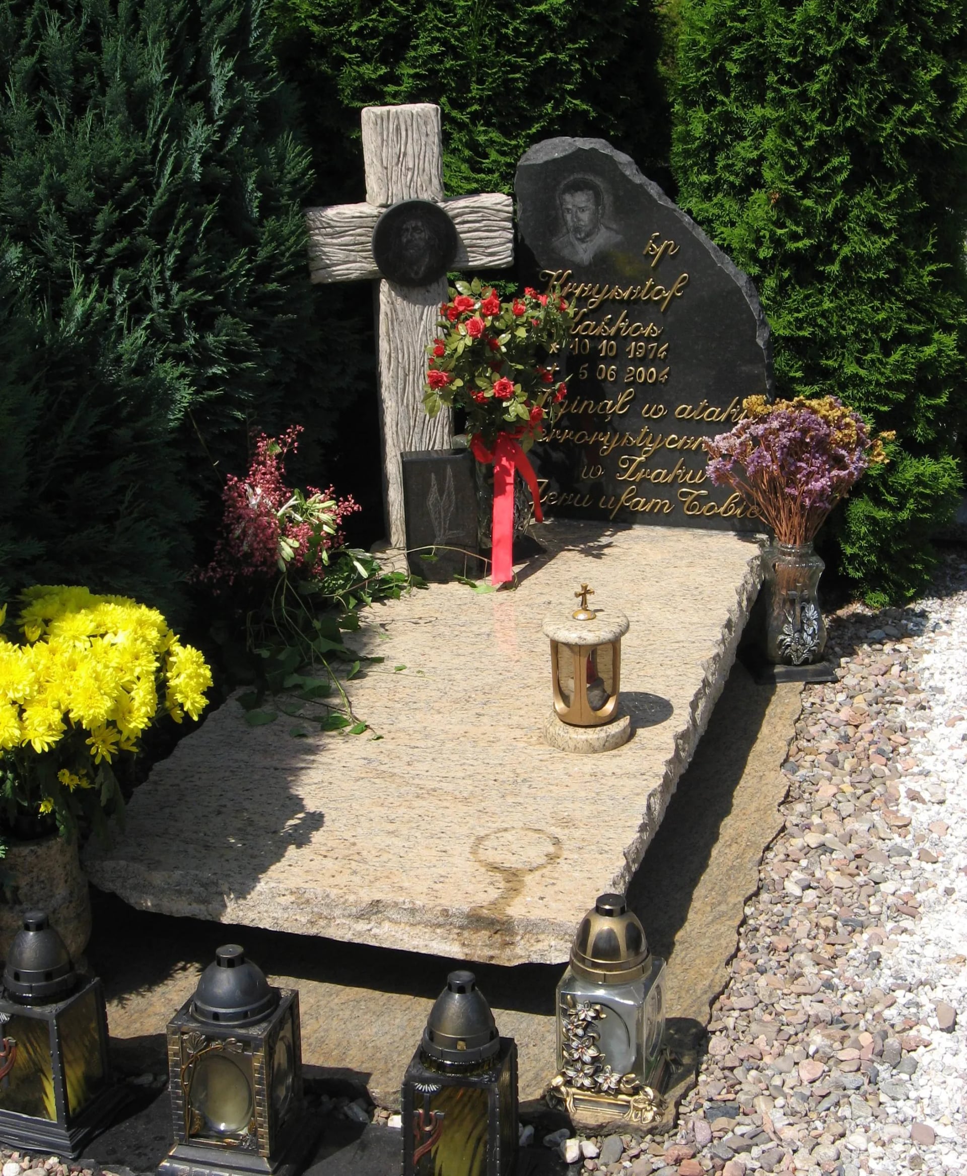 Portrait of Krzysztof Kaśkos (1974–2004) – memorial page