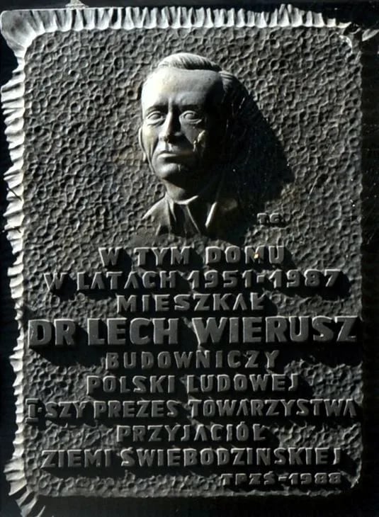 Portrait of Lech Wierusz (1917–1987) – memorial page