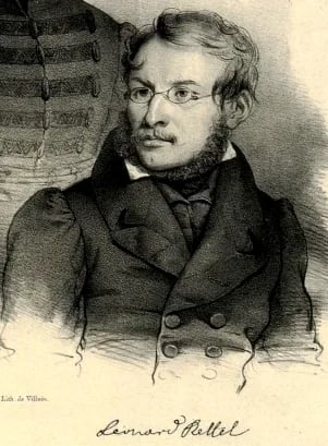 Porträt von Leonard Rettel (1811–1885) – Gedenkseite