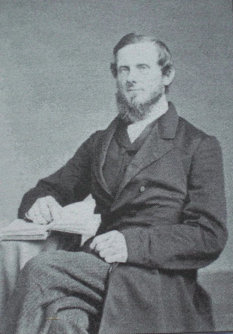 Portrait of David Jewett Waller, Sr. (1815–1893) – memorial page