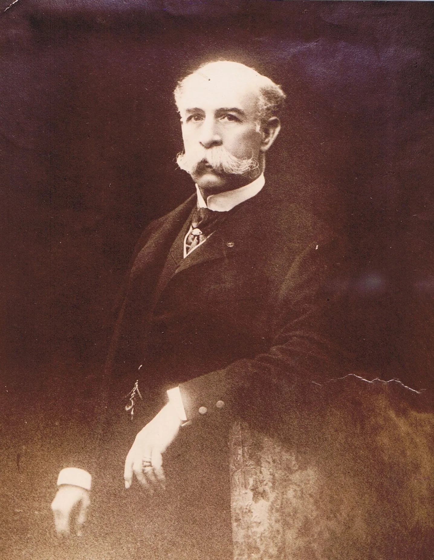Portrait of Edmund Landolt (1846–1926) – memorial page