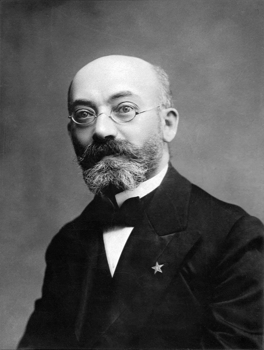 Porträt von Ludwik Lejzer Zamenhof (1859–1917) – Gedenkseite