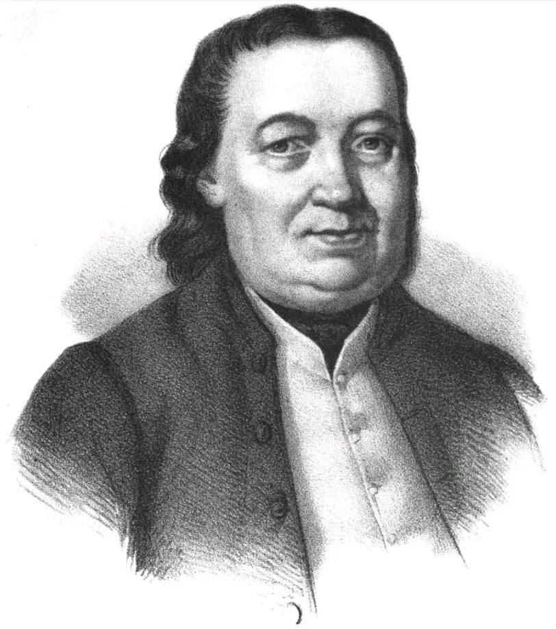 Porträt von David Möllinger (1709–1786) – Gedenkseite