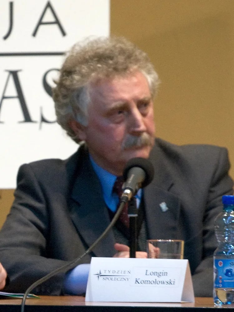 Portrait of Longin Komołowski (1948–2016) – memorial page
