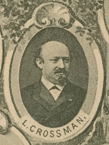 Portrait of Louis Grossmann (1835–1915) – memorial page