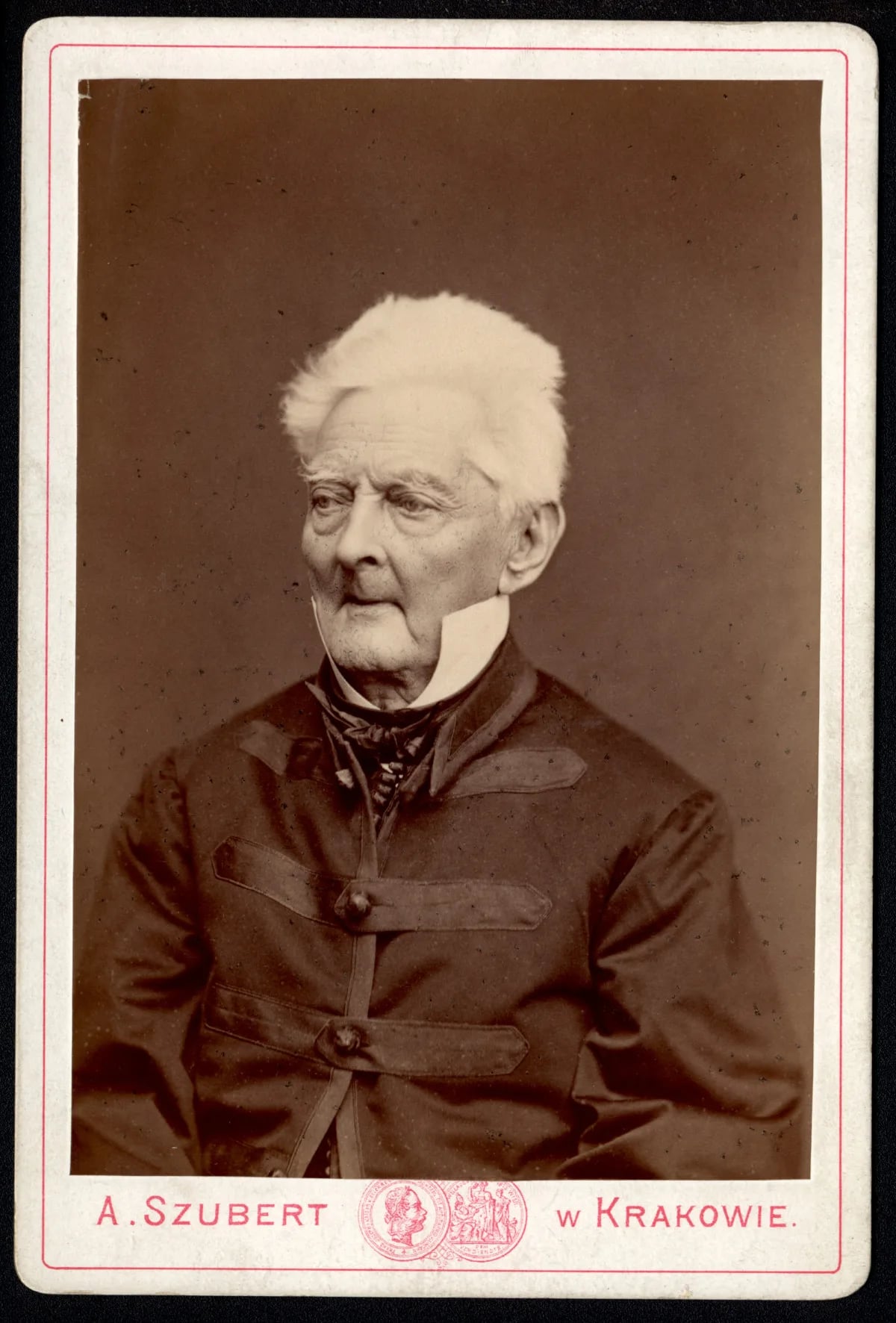 Porträt von Józef Maciej Brodowicz (1790–1885) – Gedenkseite