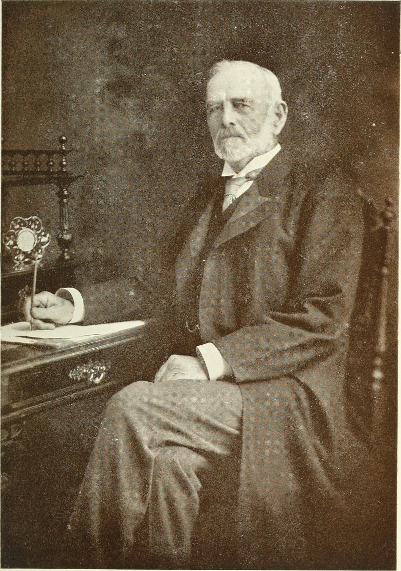 Porträt von David Syme (1827–1908) – Gedenkseite