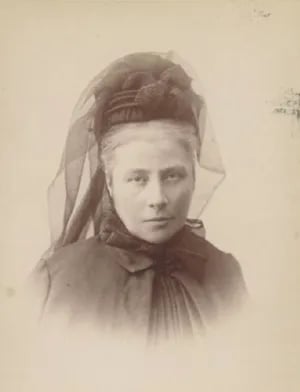Portrait of Maria Gorecka (1835–1922) – memorial page