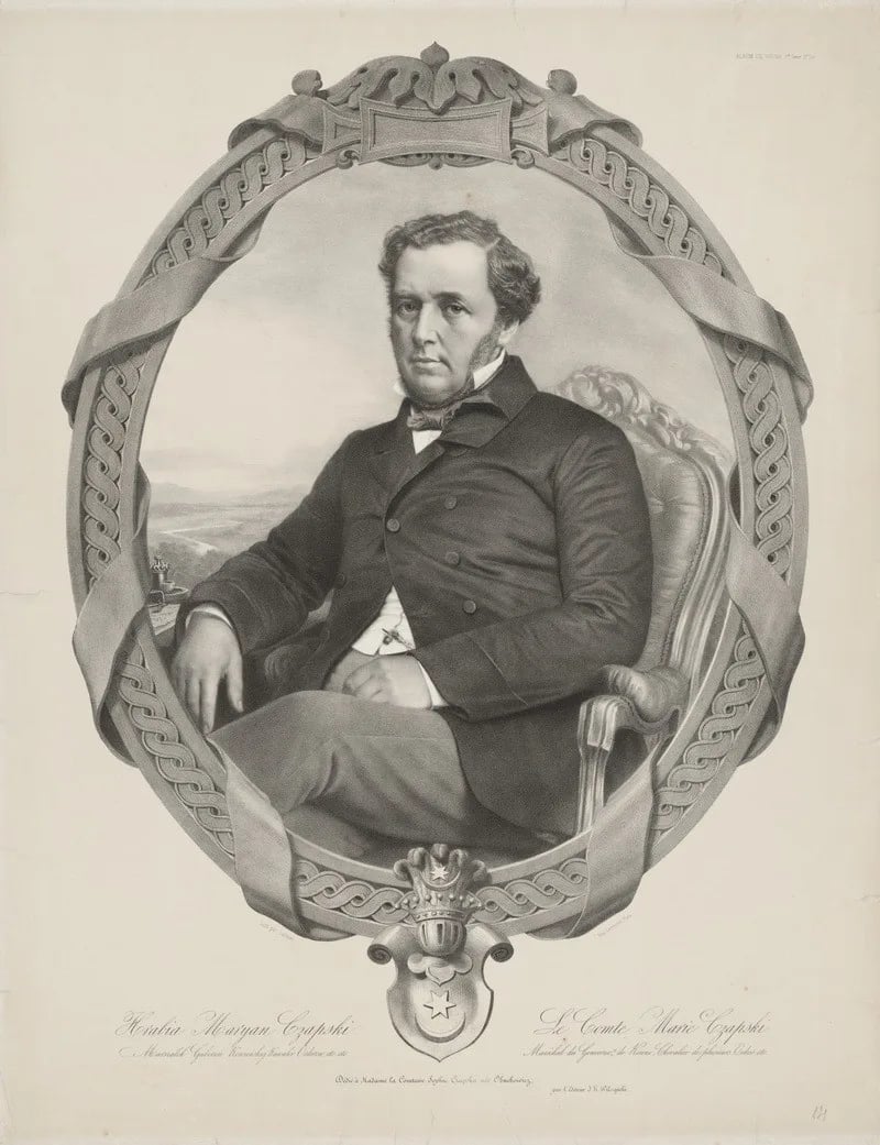 Portrait of Marian Hutten-Czapski (1816–1875) – memorial page