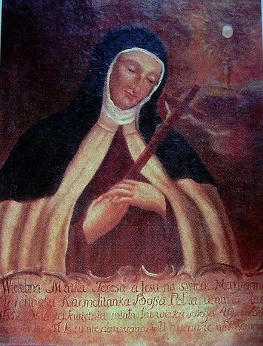 Porträt von Marianna Marchocka (1603–1652) – Gedenkseite