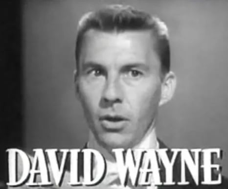 Portrait of David Wayne (1914–1995) – memorial page