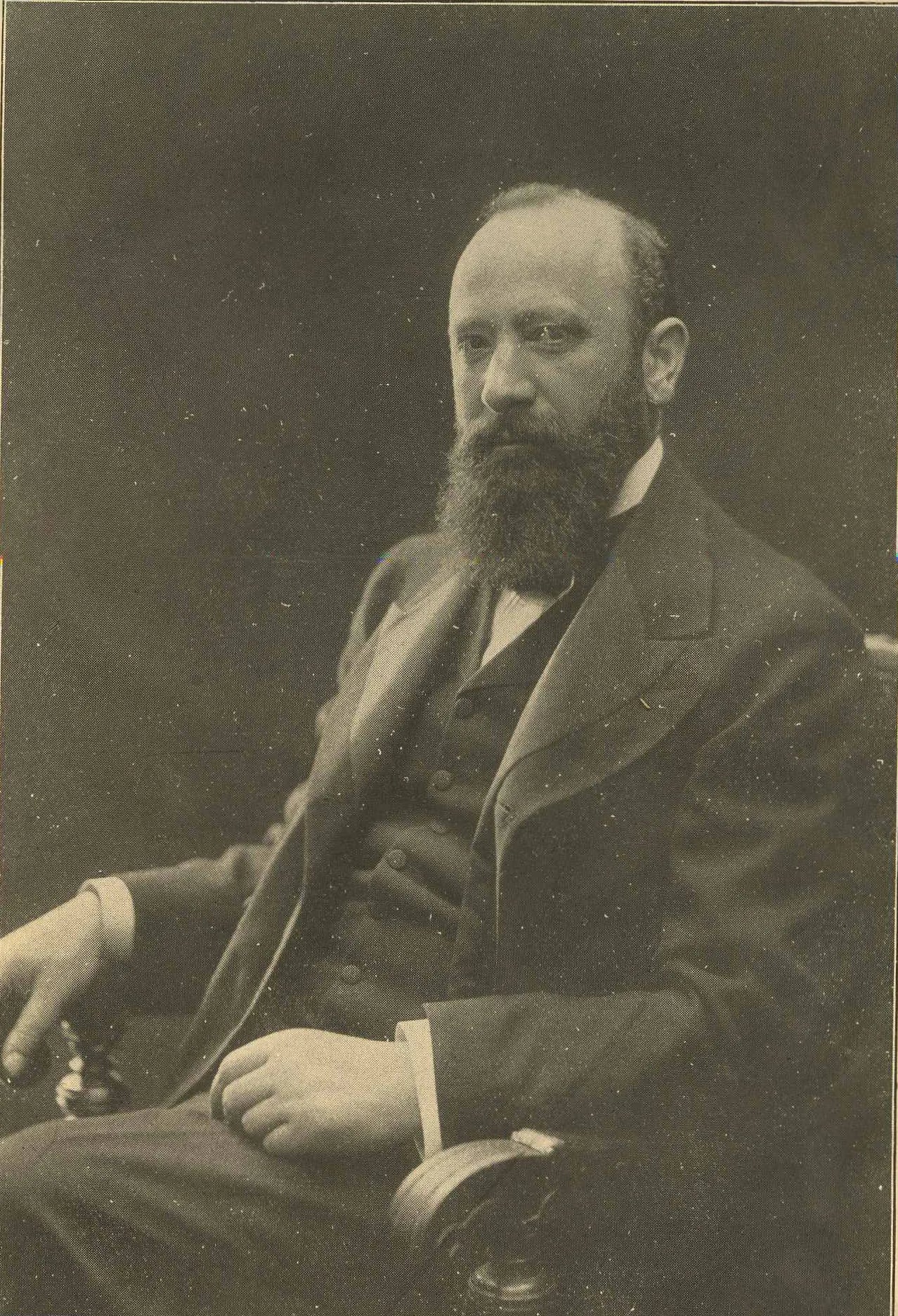 Porträt von David Wolffsohn (1855–1914) – Gedenkseite