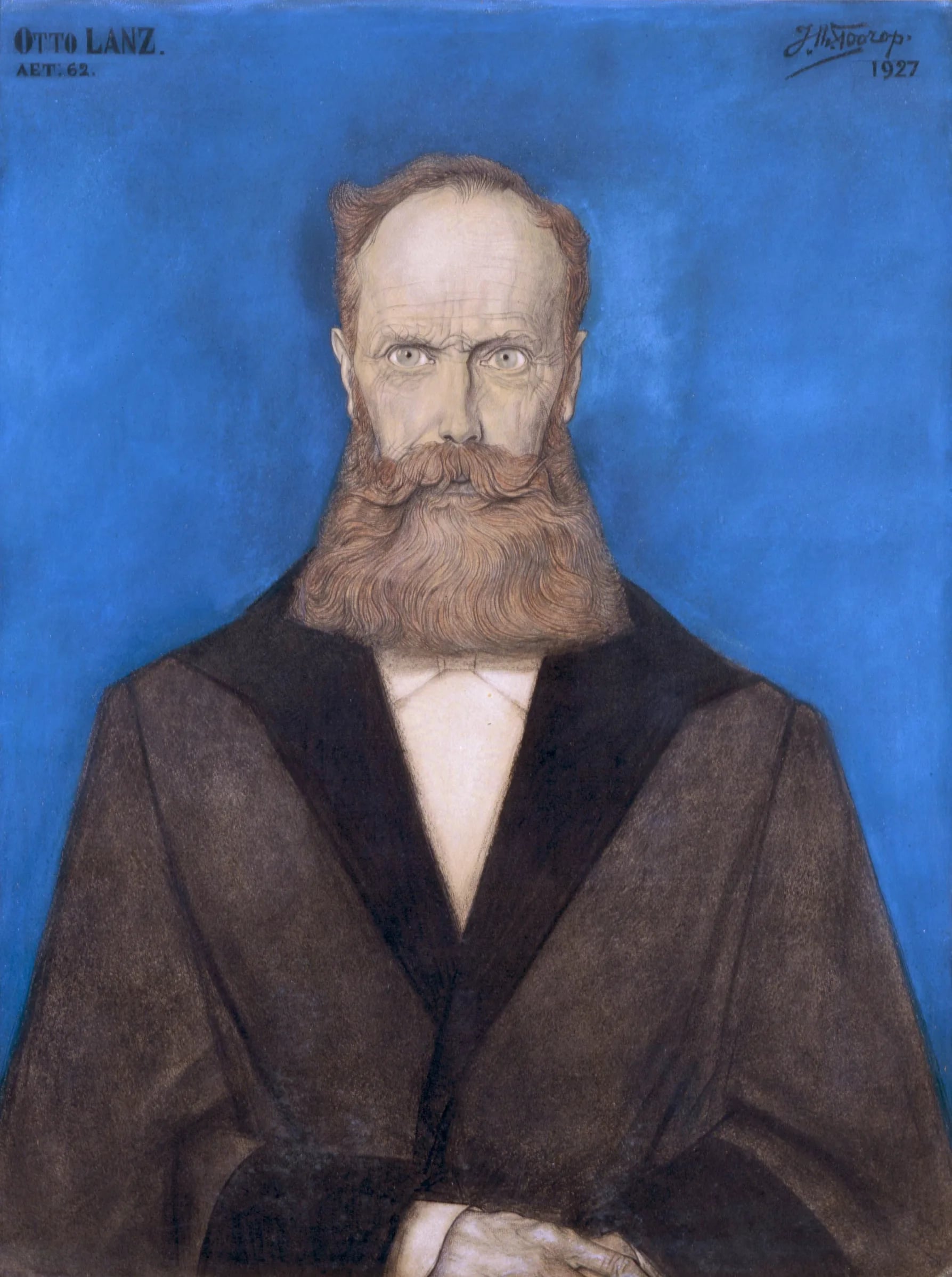 Portrait of Otto Lanz (1865–1935) – memorial page