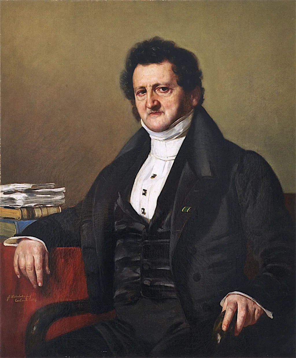 Porträt von David von Eichthal (1775–1850) – Gedenkseite