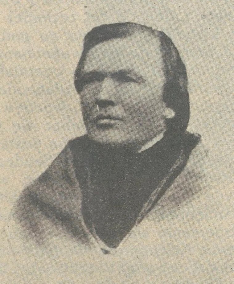 Porträt von Melchior Buliński (1810–1877) – Gedenkseite
