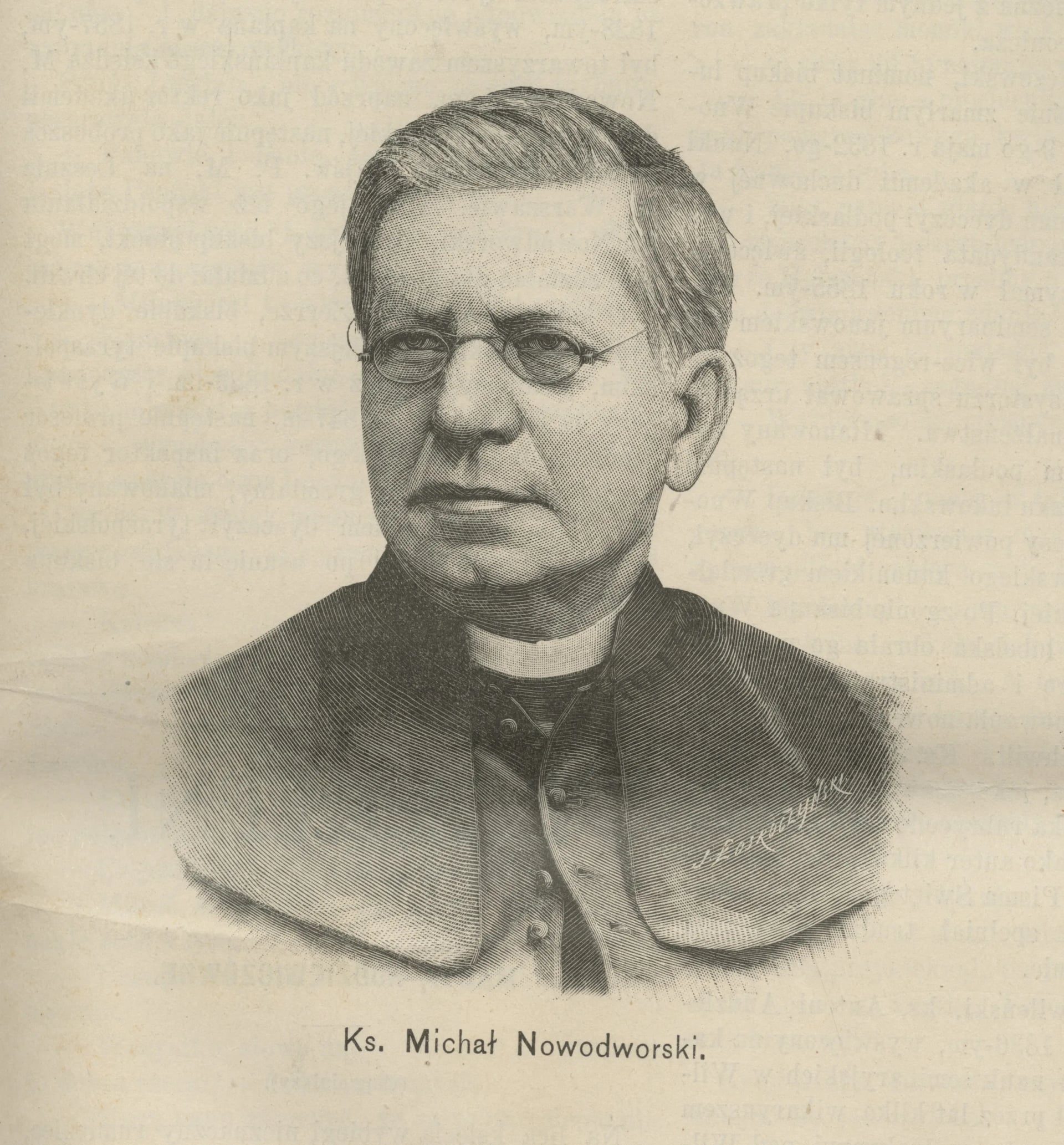 Portrait of Michał Nowodworski (1831–1896) – memorial page