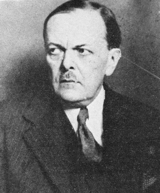 Porträt von Michał Sokolnicki (1880–1967) – Gedenkseite