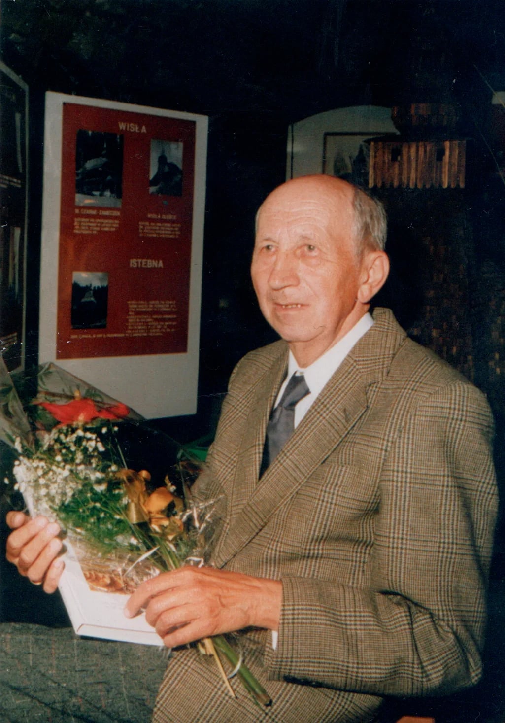 Portrait of Mieczysław Peterek (1925–2008) – memorial page