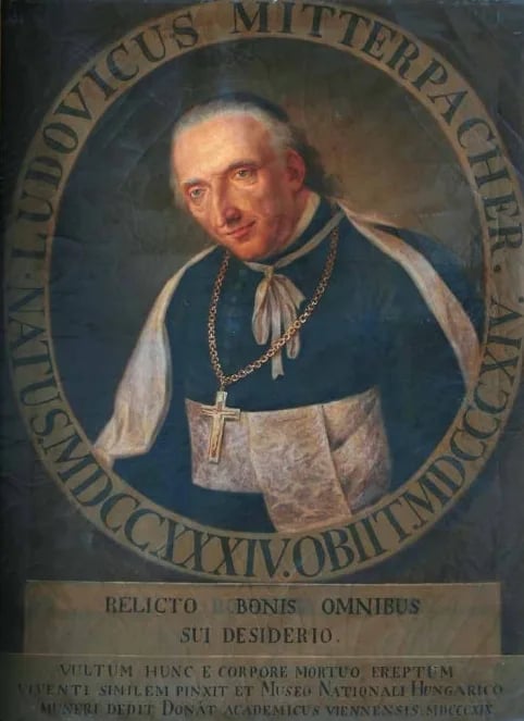 Porträt von Ludwig Mitterpacher (1734–1814) – Gedenkseite