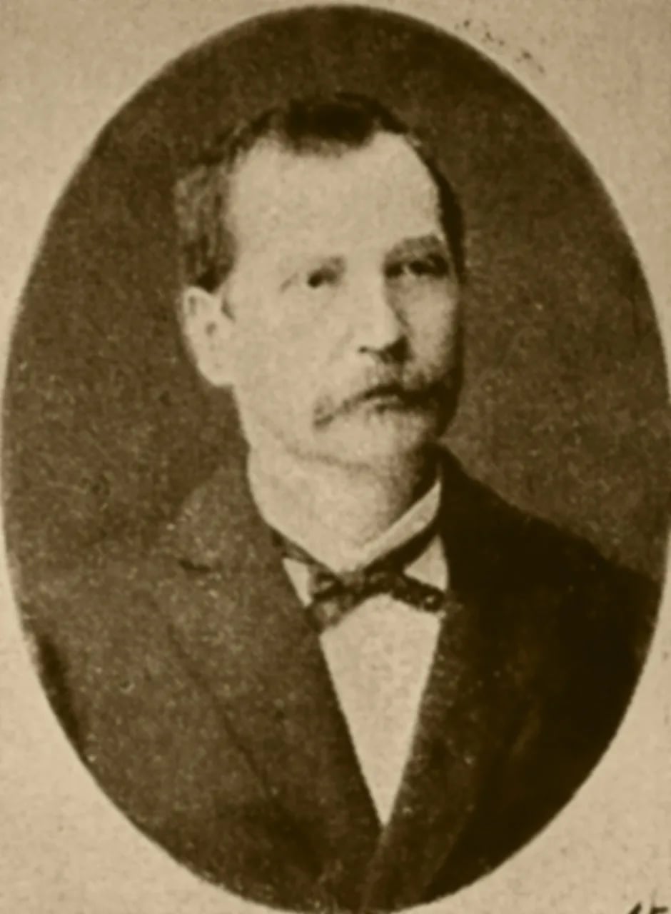 Porträt von Anton Ferus (1840–1887) – Gedenkseite