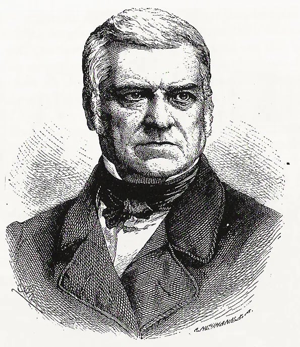Porträt von Augustin Keller (1805–1883) – Gedenkseite
