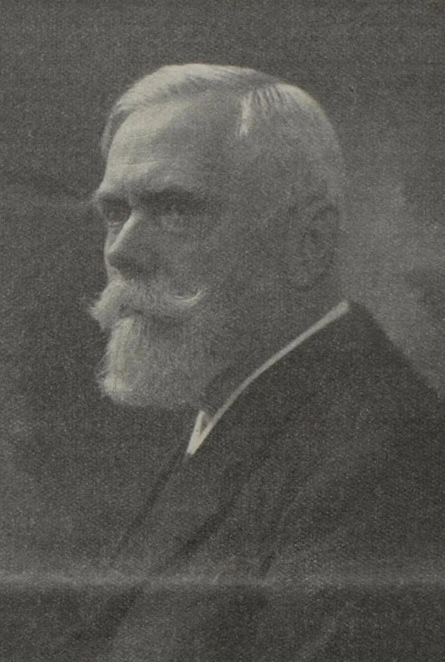 Porträt von Oskar Hossfeld (1848–1915) – Gedenkseite