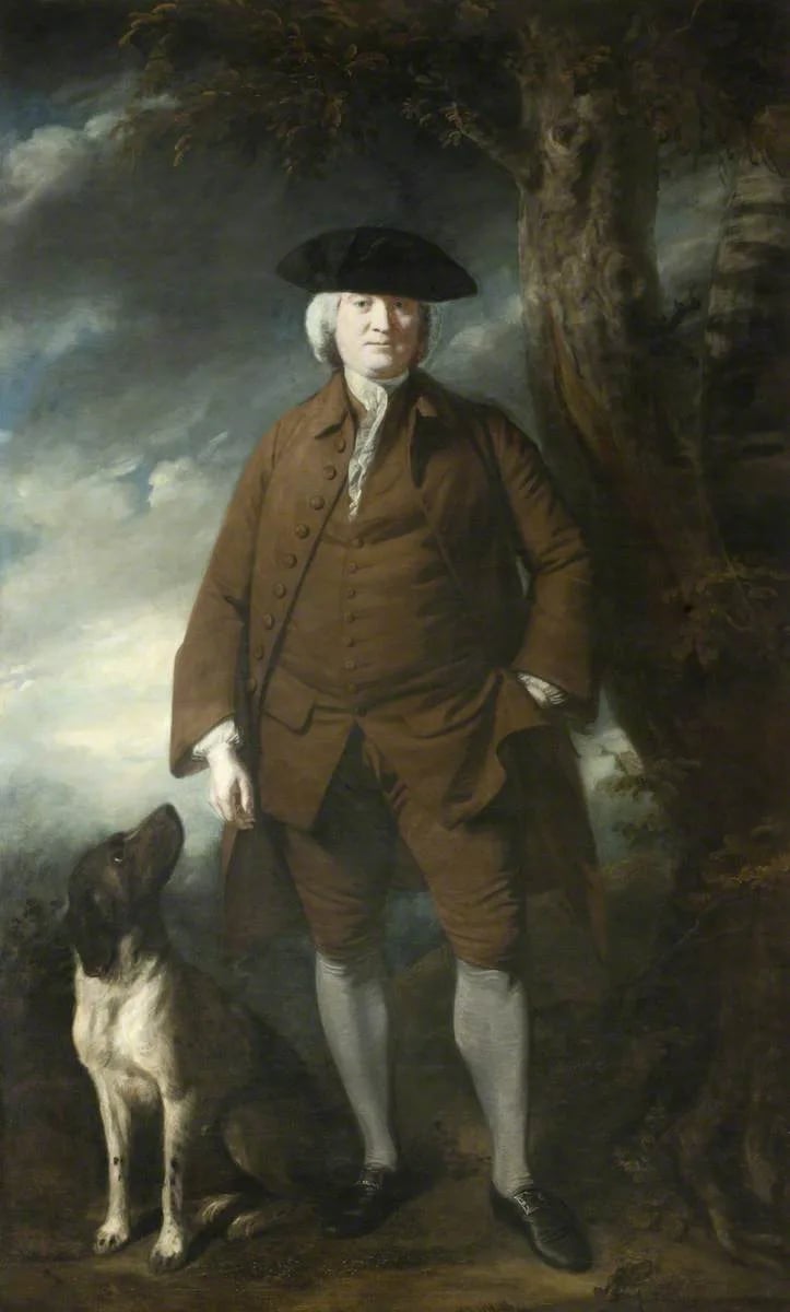 Portrait of Walter Calverley-Blackett (1707–1777) – memorial page
