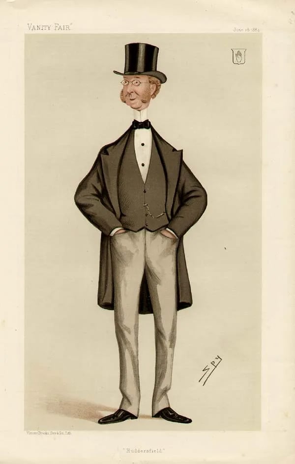 Portrait of Sir John Ramsden, 5th Baronet (1831–1914) – memorial page