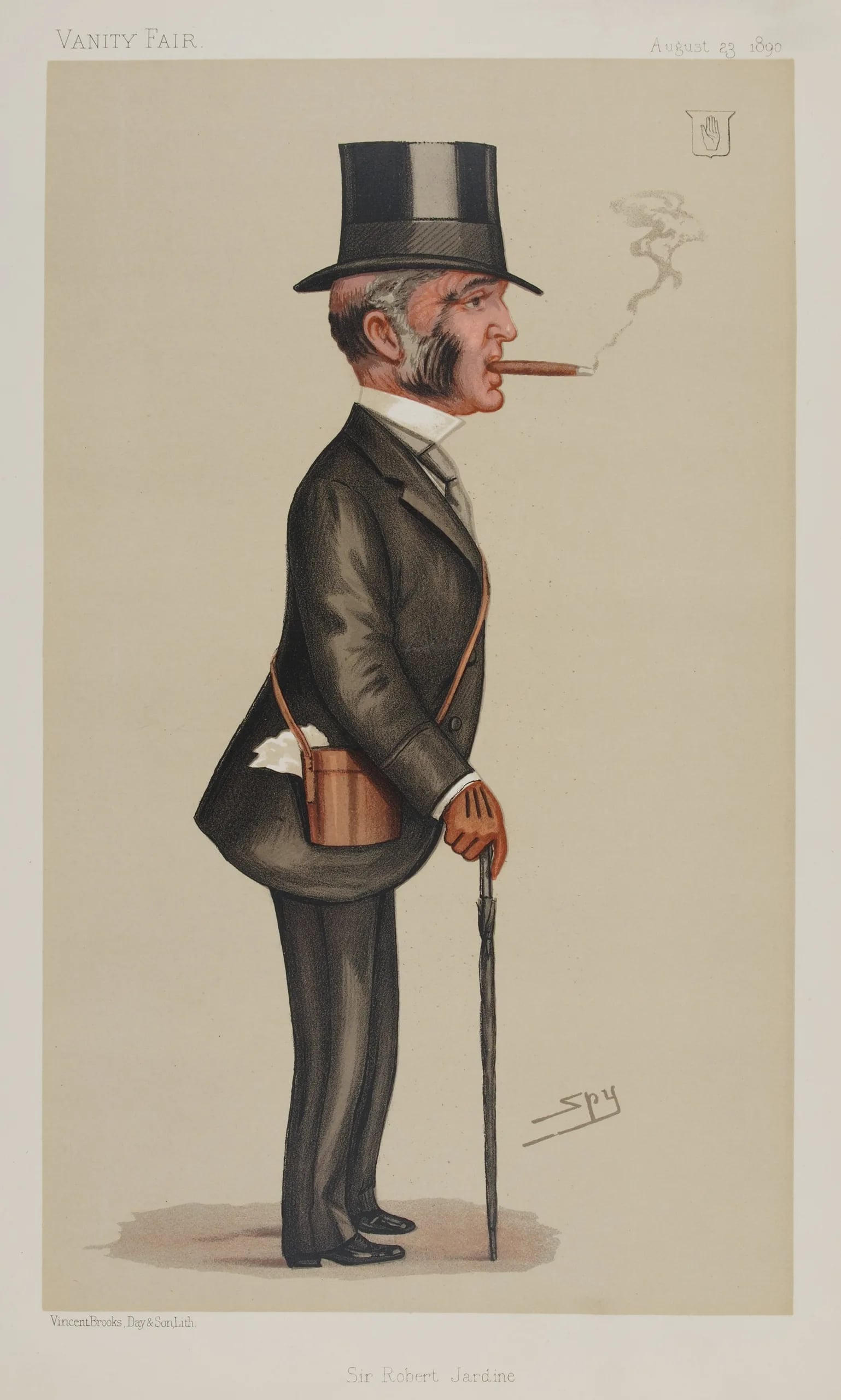 Porträt von Robert Jardine (1825–1905) – Gedenkseite