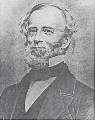 Porträt von Benjamin Larned (1794–1862) – Gedenkseite