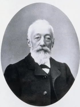 Portrait of Daniel Peter (1836–1919) – memorial page