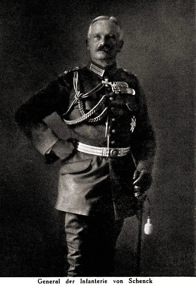 Porträt von Dedo von Schenck (1853–1918) – Gedenkseite