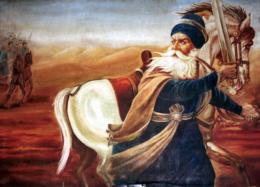 Porträt von Deep Singh (1682–1757) – Gedenkseite