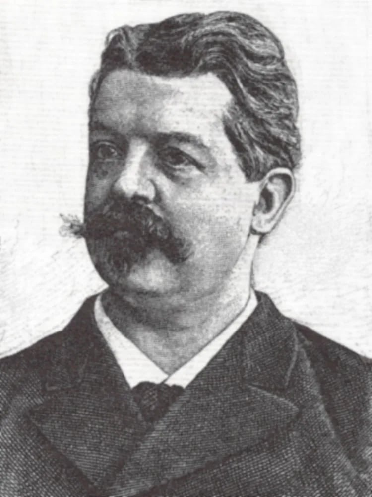 Porträt von Robert Comtesse (1847–1922) – Gedenkseite