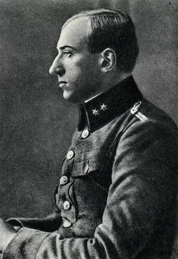 Portrait of Przemysław Barthel de Weydenthal (1893–1919) – memorial page