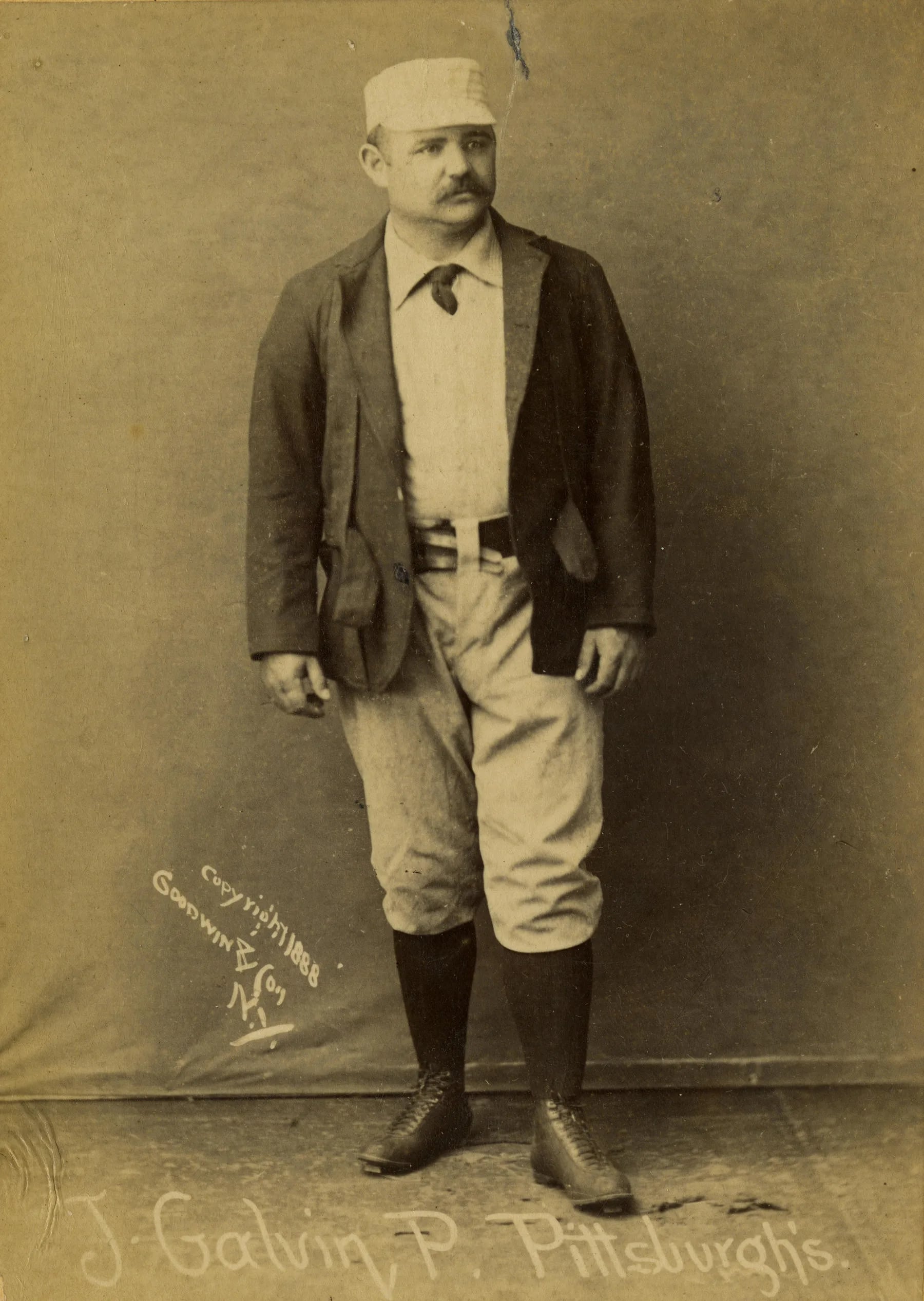 Portrait of Pud Galvin (1856–1902) – memorial page