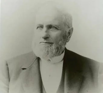Porträt von William Rockefeller senior (1810–1906) – Gedenkseite