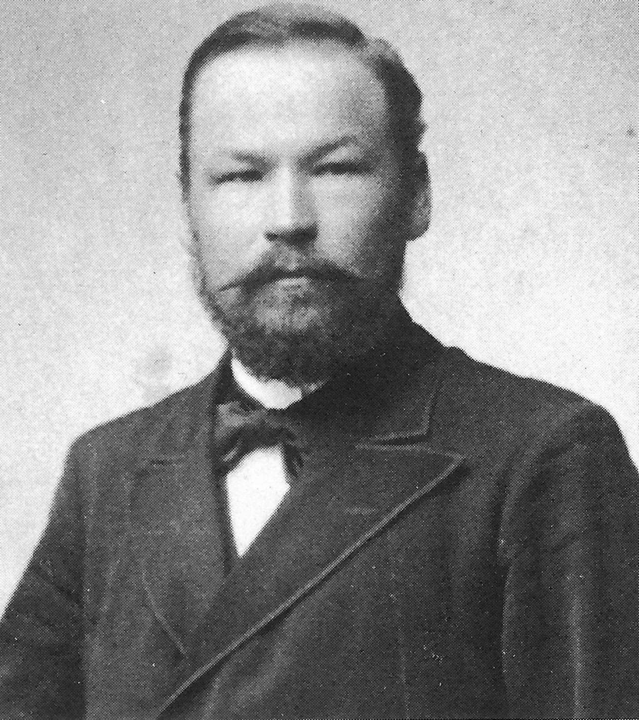 Porträt von Albin Savola (1867–1934) – Gedenkseite