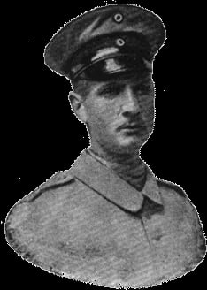 Portrait of Armas Kohonen (1891–1918) – memorial page