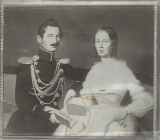 Porträt von Berndt Adolf Carl Gregori Aminoff (1809–1875) – Gedenkseite