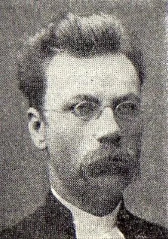 Porträt von Elis Bergroth (1854–1906) – Gedenkseite