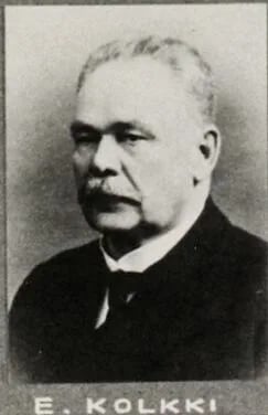 Porträt von Emanuel Kolkki (1869–1940) – Gedenkseite